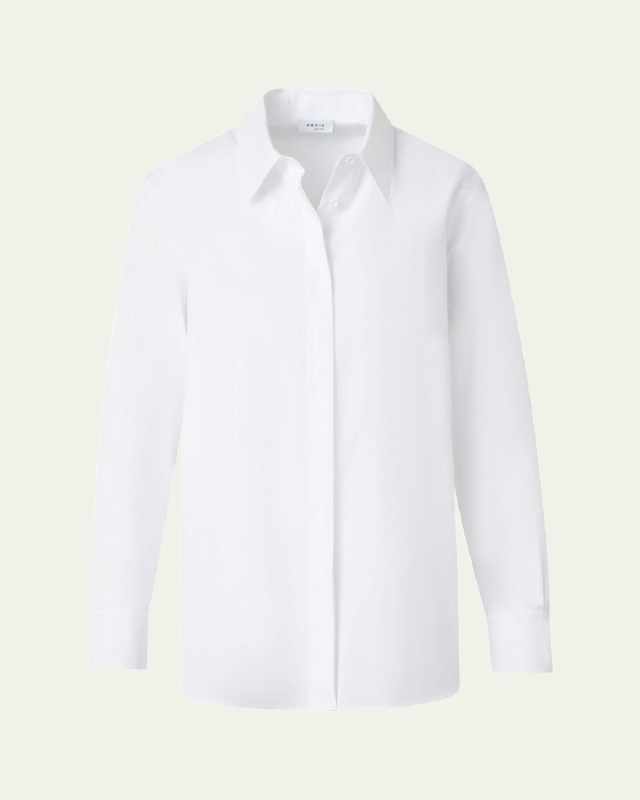 Tunic Cotton Poplin Blouse